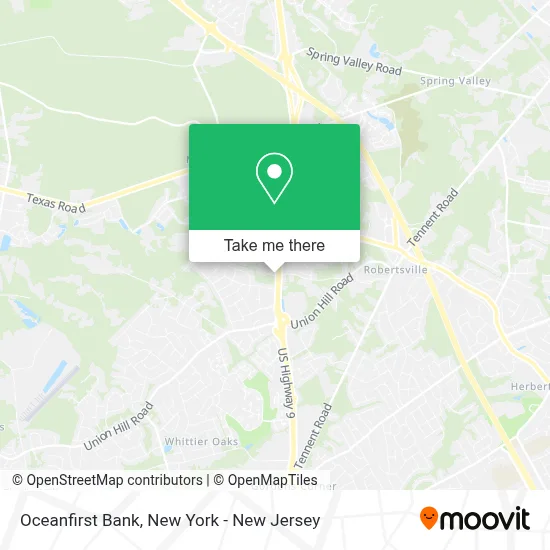 Oceanfirst Bank map