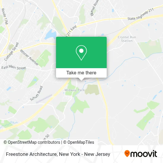 Freestone Architecture map