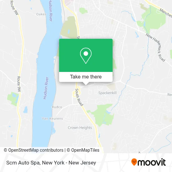 Scm Auto Spa map