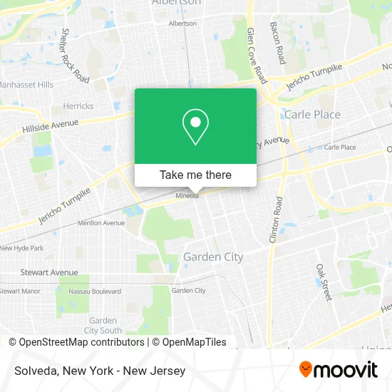 Solveda map
