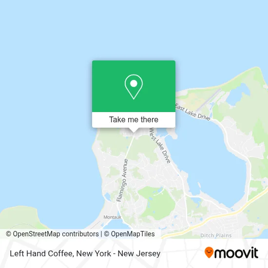 Left Hand Coffee map
