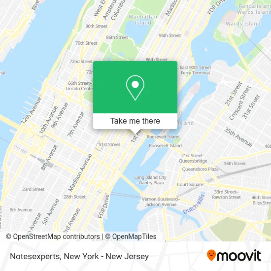 Notesexperts map