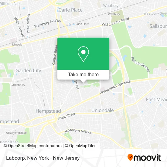 Labcorp map