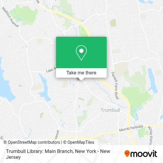 Trumbull Library: Main Branch map
