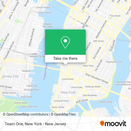 Team One map