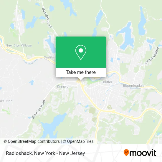 Radioshack map