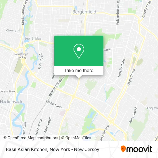 Basil Asian Kitchen map