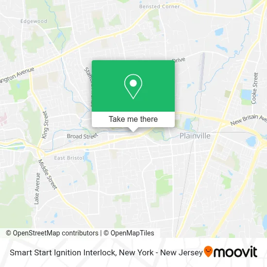 Smart Start Ignition Interlock map
