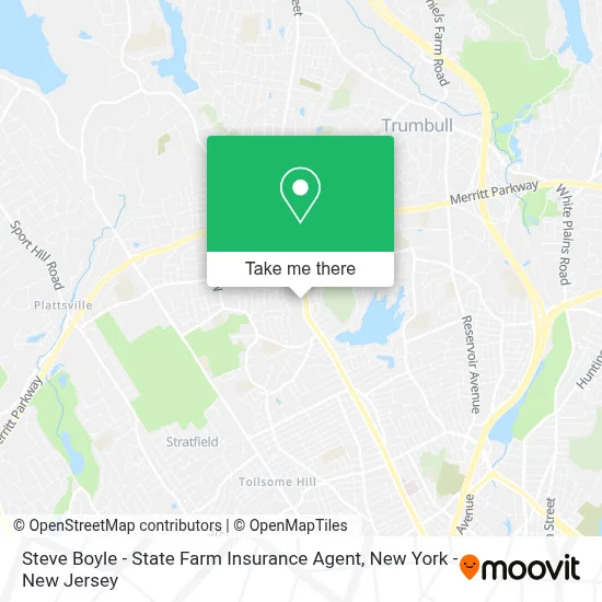 Steve Boyle - State Farm Insurance Agent map