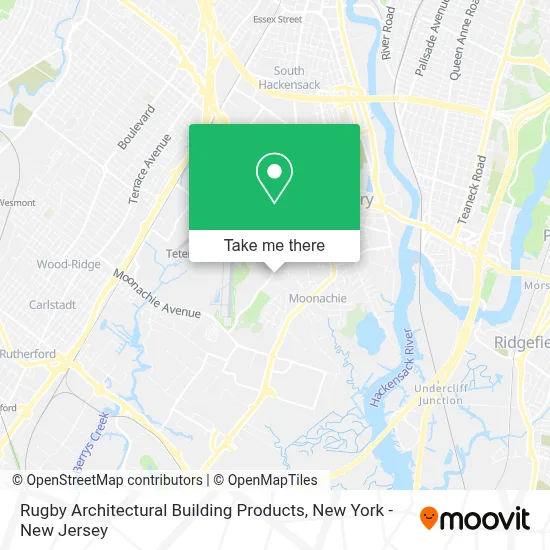 Rugby Architectural Building Products map