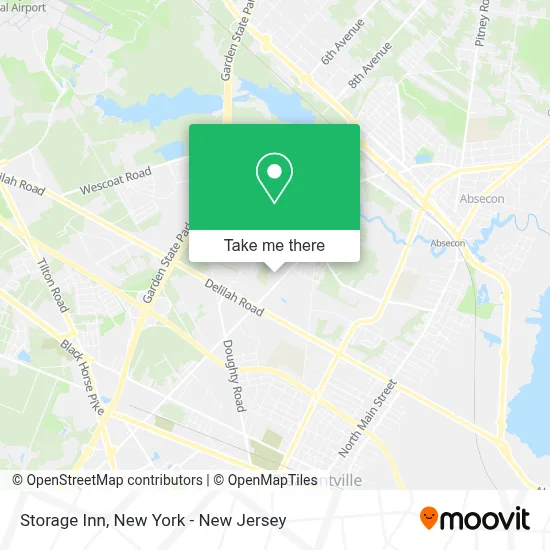 Storage Inn map