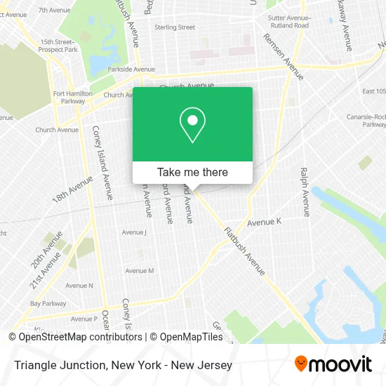 Triangle Junction map