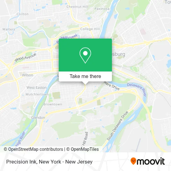 Precision Ink map
