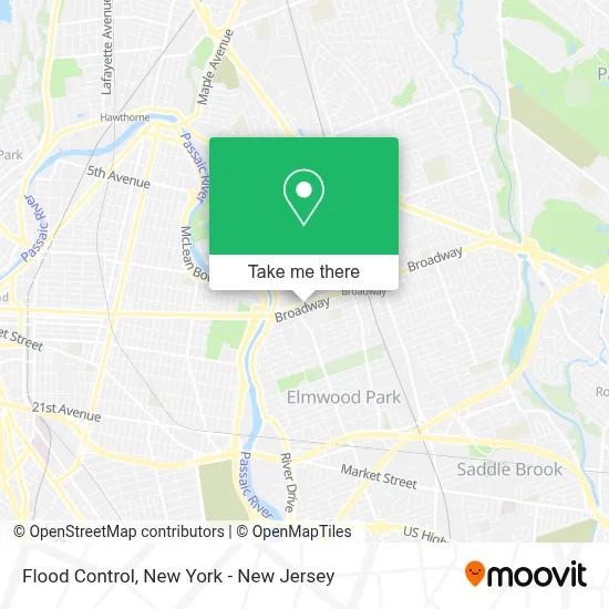 Flood Control map