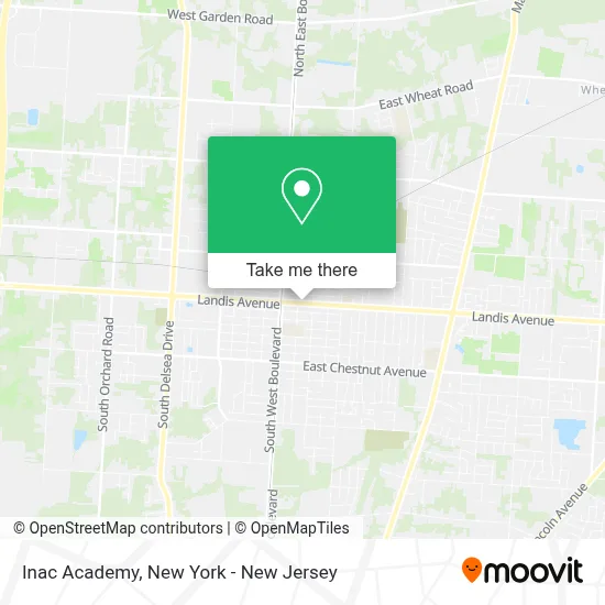 Inac Academy map