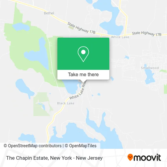 The Chapin Estate map