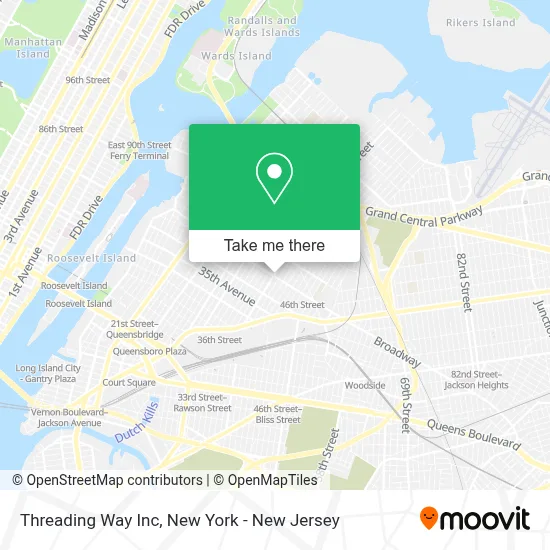 Threading Way Inc map