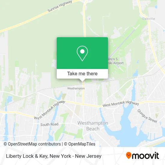 Liberty Lock & Key map
