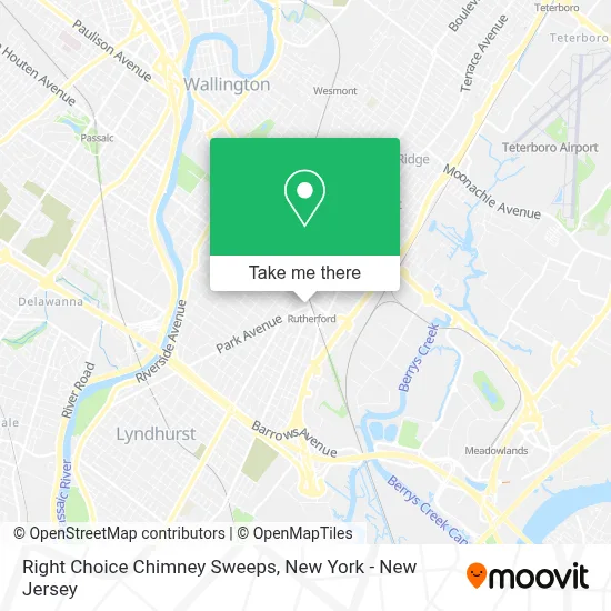 Right Choice Chimney Sweeps map