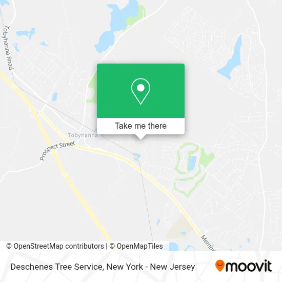 Deschenes Tree Service map