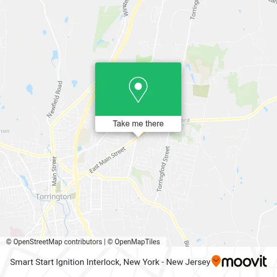 Smart Start Ignition Interlock map
