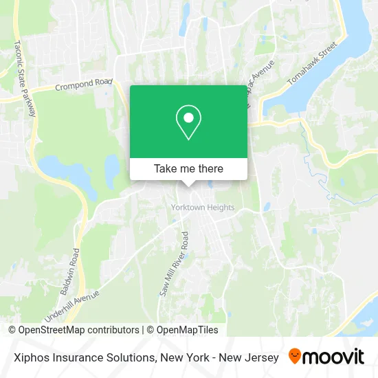 Xiphos Insurance Solutions map