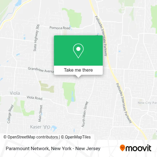 Paramount Network map