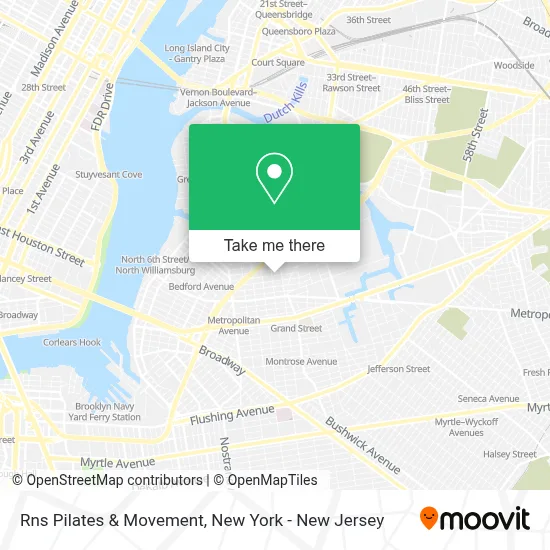 Rns Pilates & Movement map