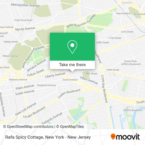 Rafa Spicy Cottage map