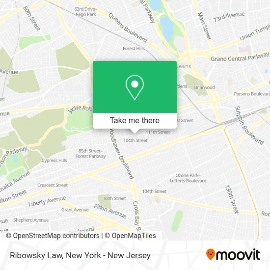 Ribowsky Law map