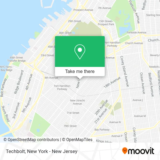 Techbolt map