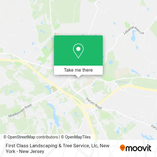 First Class Landscaping & Tree Service, Llc map