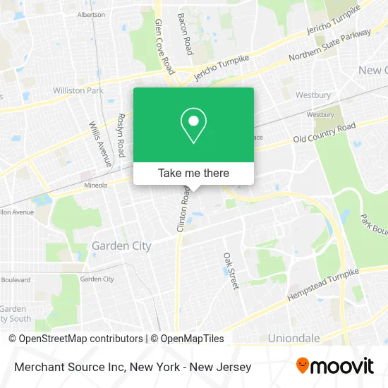 Merchant Source Inc map