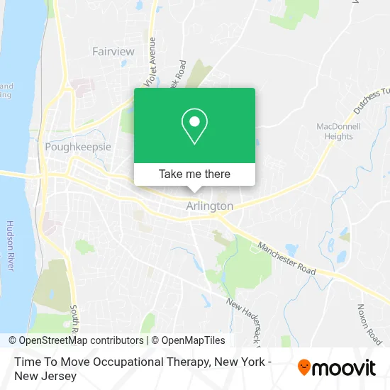 Time To Move Occupational Therapy map