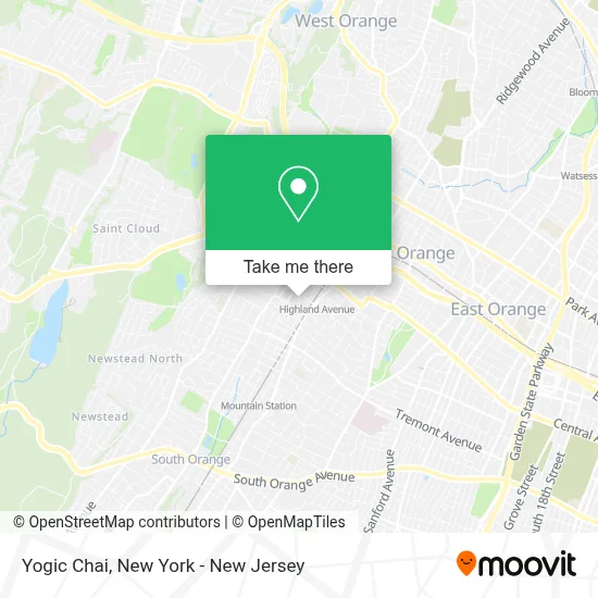 Yogic Chai map
