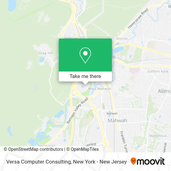 Versa Computer Consulting map