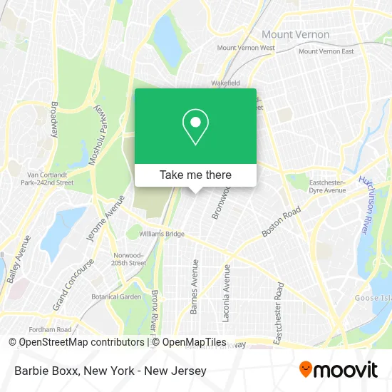 Barbie Boxx map