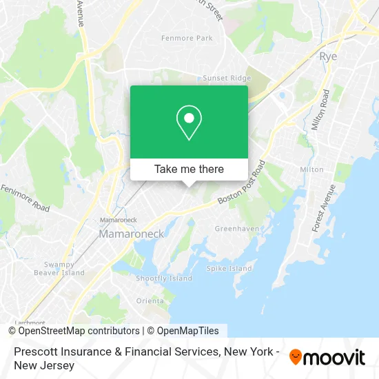 Prescott Insurance & Financial Services map