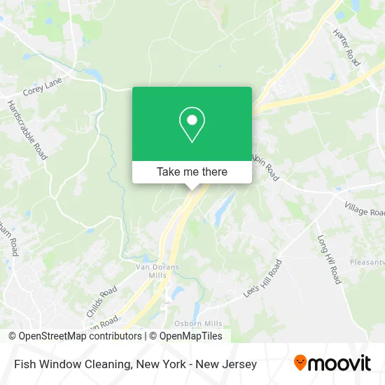 Fish Window Cleaning map
