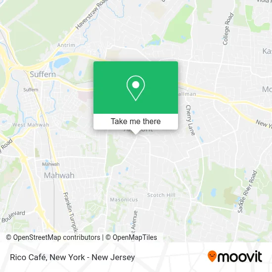 Rico Café map