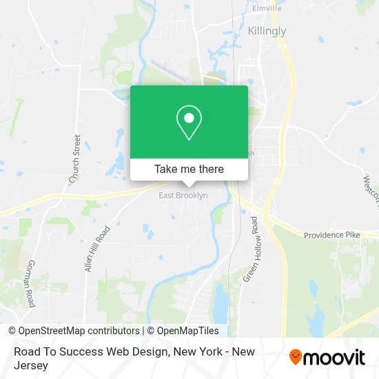 Road To Success Web Design map