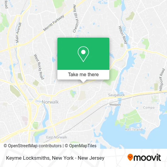 Keyme Locksmiths map