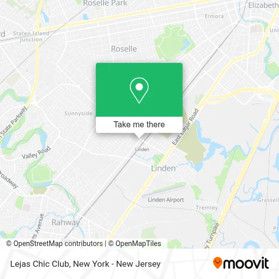 Lejas Chic Club map