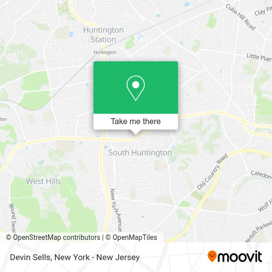 Devin Sells map
