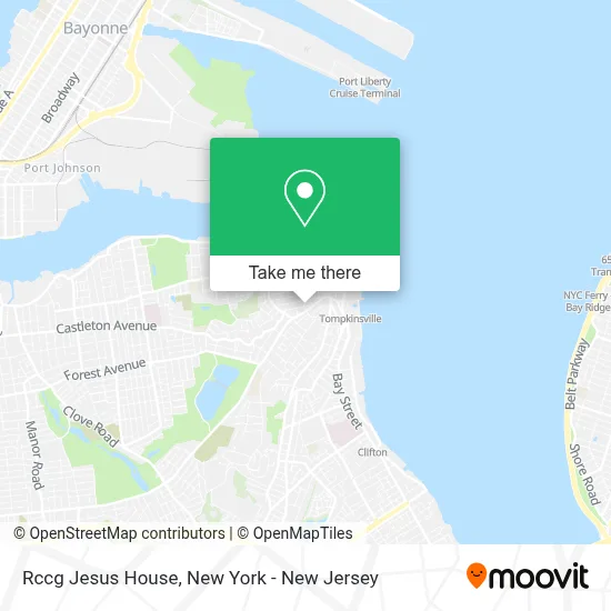 Rccg Jesus House map