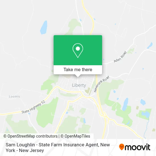 Sam Loughlin - State Farm Insurance Agent map