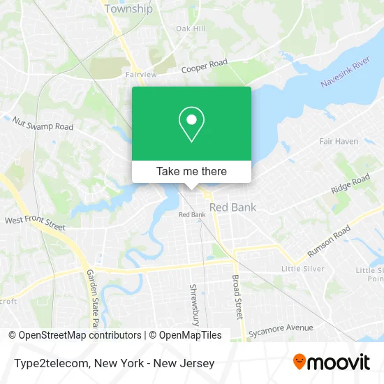 Type2telecom map