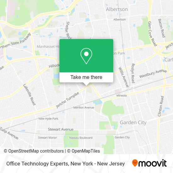 Office Technology Experts map