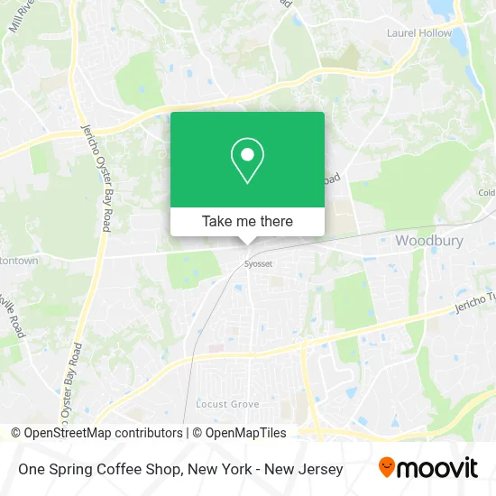 One Spring Coffee Shop map