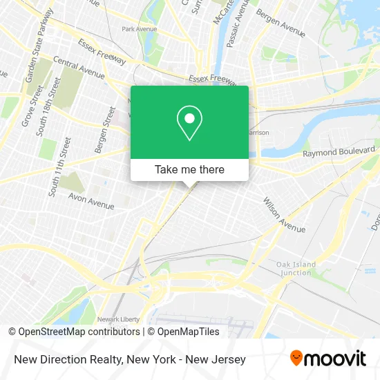New Direction Realty map